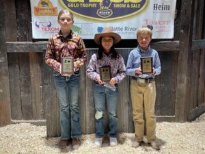 Bison Junior Judging - 2024 Junior Division Winners